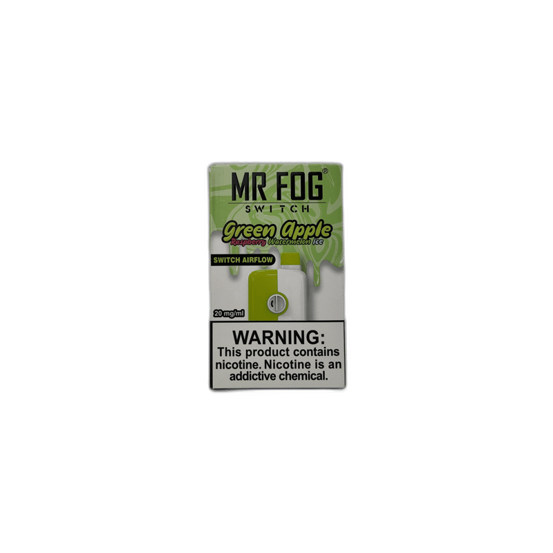 Mr Fog - Green Apple Raspberry Watermelon Ice