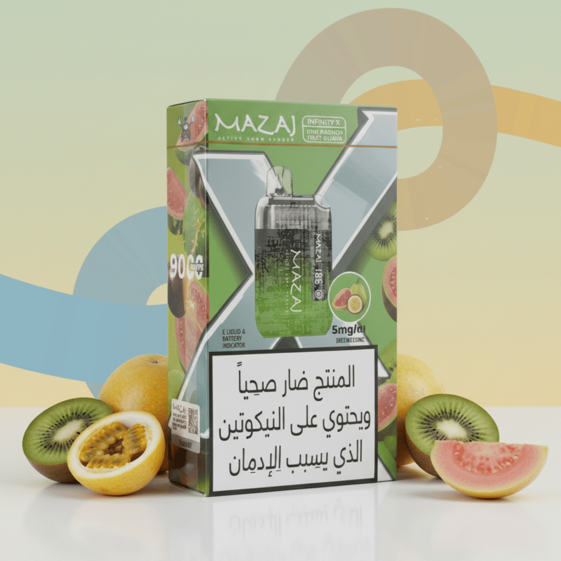 مزاج – كيوي باسيون فروت غوافا